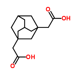 1,3-金刚烷二乙酸结构式