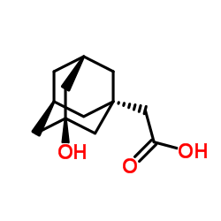 3-羟基金刚烷-1-乙酸结构式