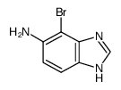 5-氨基-4-溴苯咪唑结构式