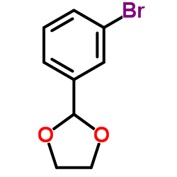 2-(3-溴苯基)-1,3-二氧烷结构式