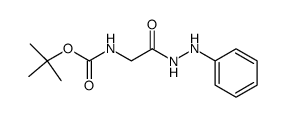 Boc-Gly-NHNHPh结构式