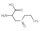 3-(丙基亚磺酰)-L-丙氨酸结构式