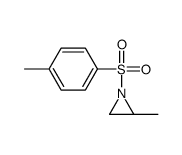 (2R)-2-methyl-1-(4-methylphenyl)sulfonylaziridine结构式
