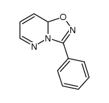 3-phenyl-8aH-[1,2,4]oxadiazolo[4,5-b]pyridazine结构式