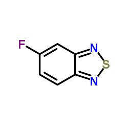 5-氟苯-[2,1,3]-噻重氮结构式