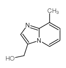 (8-methylimidazo[1,2-a]pyridin-3-yl)methanol结构式