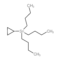 tributyl(cyclopropyl)stannane结构式
