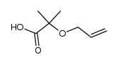 α-allyloxy-isobutyric acid结构式