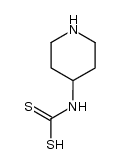 [4]piperidyl-dicarbothioamidoic acid结构式