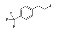 1-(2-iodoethyl)-4-(trifluoromethyl)benzene结构式
