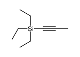 triethyl(prop-1-ynyl)silane结构式