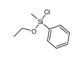Phenylmethyl chloroethoxysilane结构式