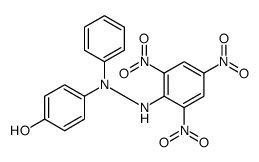 4-(N-(2,4,6-trinitroanilino)anilino)phenol结构式