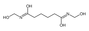 N,N'-bis(hydroxymethyl)hexanediamide结构式