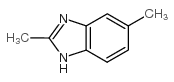 2,5-二甲基-1H-苯并咪唑结构式