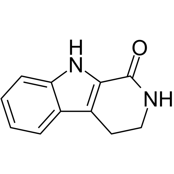 1H-Pyrido[3,4-b]indol-1-one,2,3,4,9-tetrahydro-结构式