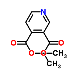 Dimethyl 3,4-pyridinedicarboxylate结构式