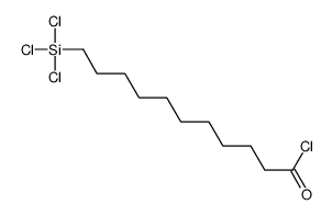 11-trichlorosilylundecanoyl chloride结构式