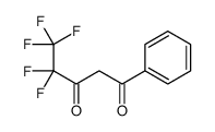 4,4,5,5,5-pentafluoro-1-phenylpentane-1,3-dione结构式