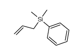 allyldimethylphenylsilane结构式