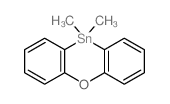 10H-Phenoxastannin,10,10-dimethyl-结构式