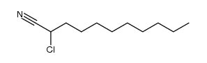 2-chloro-undecanenitrile结构式