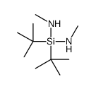 N-[ditert-butyl(methylamino)silyl]methanamine结构式