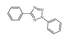 2,5-Diphenyl-2H-tetrazole结构式