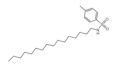 N-Hexadecyl-4-toluenesulfonamide结构式