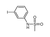 N-(3-碘苯基)甲烷磺酰胺结构式