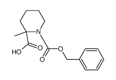 1,2-哌啶二甲酸 2-甲基-1-(苯基甲基)酯结构式