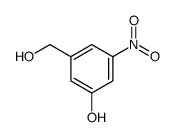 3-(羟基甲基)-5-硝基苯酚结构式