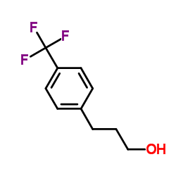 3-(4-三氟甲基 苯基)-1-丙醇结构式