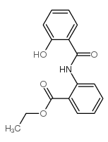 ethyl N-salicyloylanthranilate结构式