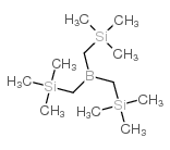 TRIS(TRIMETHYLSILYLMETHYL)BORANE结构式