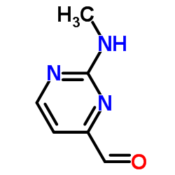 2-胺甲基嘧啶-4-甲醛结构式