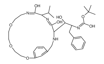 1OH-2BocNH-3PhPr [17]Metacyclophane deriv.结构式