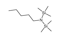N,N-Bis(trimethylsilyl)pentylamine结构式