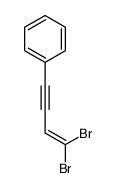 4,4-dibromobut-3-en-1-ynylbenzene结构式