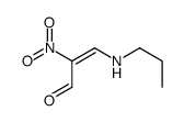 2-nitro-3-(propylamino)prop-2-enal结构式