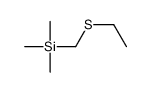 ethylsulfanylmethyl(trimethyl)silane结构式