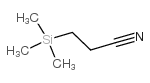 2-氰基乙基三甲基硅烷结构式