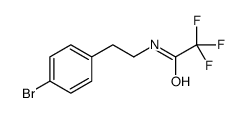 N-(4-BROMOPHENETHYL)-2,2,2-TRIFLUOROACETAMIDE结构式
