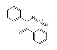 Ethanone,2-azido-1,2-diphenyl-结构式