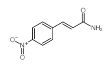 2-Propenamide,3-(4-nitrophenyl)-结构式