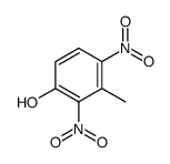 3-Methyl-2,4-dinitrophenol结构式