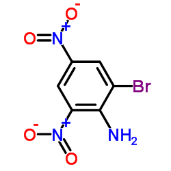 2-溴-4,6-二硝基苯胺结构式