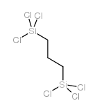 1,3-双(三氯甲硅烷基)丙烷结构式