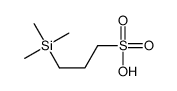 3-(trimethylsilyl)propane-1-sulfonic acid结构式