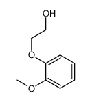 2-(2-甲氧基苯氧基)乙醇结构式